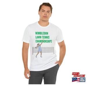 Wimbledon Lawn Tennis Championship Tshirt Classic